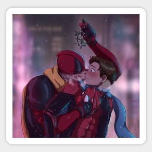 Mistletoe kiss Sticker